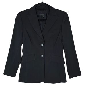 Sandra Angelozzi Women's Fitted Stretch Blazer Black 32